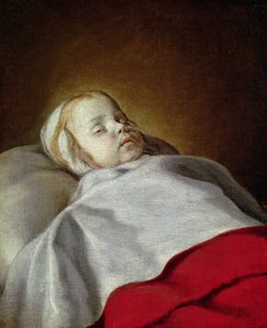 死んだ子供の肖像、1650年頃